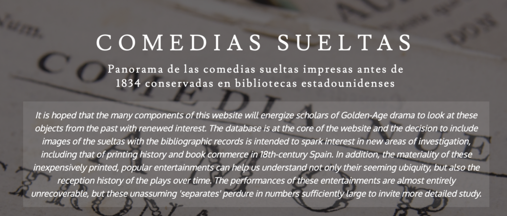 Comedias Sueltas