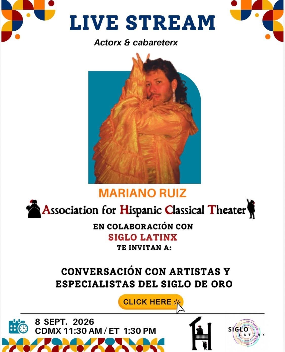 Mariano Ruiz, 8 September 2026