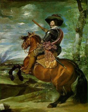 The Count Duke of Olivares on horseback 1634