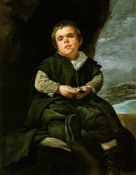 The Dwarf Francisco Lezcano Called El Nino de Vallecas c 1642 45