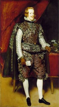 Felipe IV in Brown and Silver c 1631 32