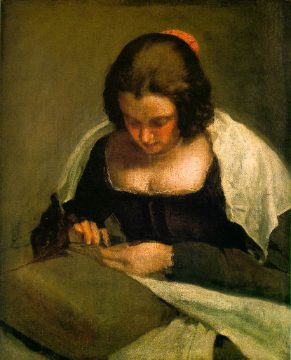 needlewoman c 1640