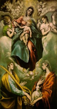 Madonna and Child with St Martina and St Agnes 1597 99